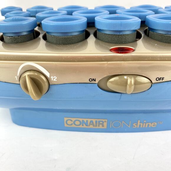 CONAIR Ion Shine CHV26IVR Hot Rollers Hair Curlers 3 Sizes No Clips - Picture 4 of 6